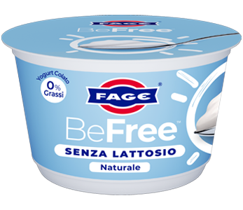 BE FREE YOGURT COLATO NATURALE SENZA LATTOSIO 0%GRASSI FAGE 450 g