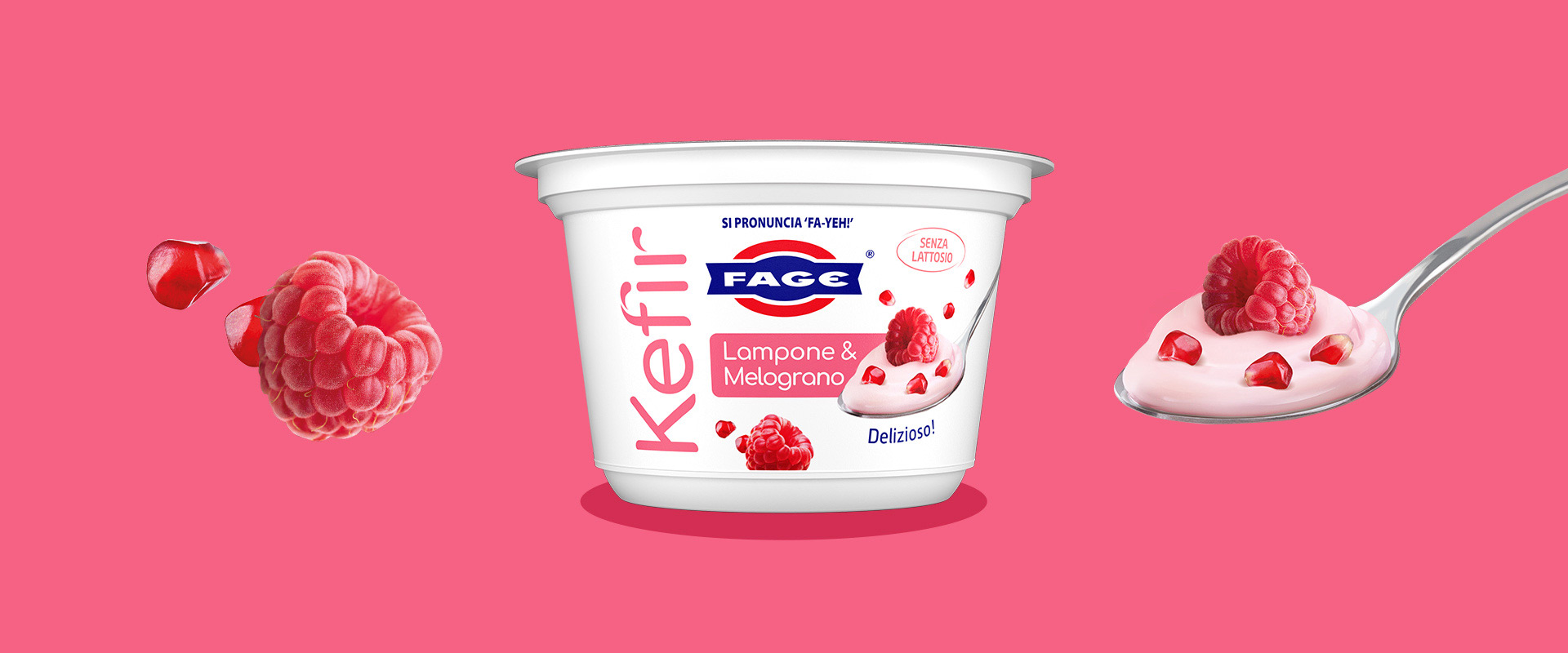 FAGE Kefir Lampone Melograno