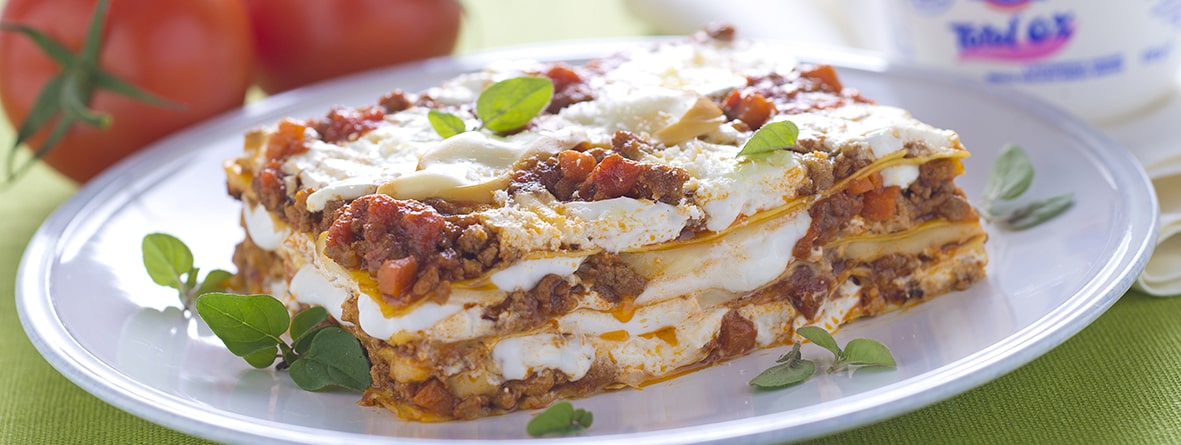 Lasagne con Ragù e Scamorza Affumicata