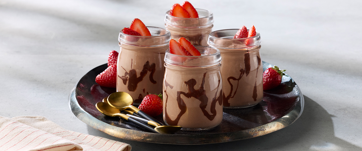 Mousse al Cioccolato e Yogurt Greco