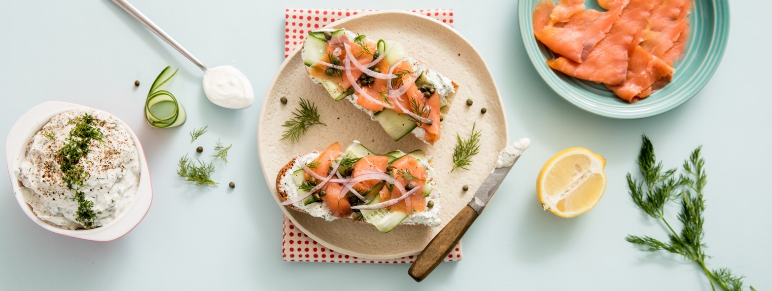 Tartine al Salmone