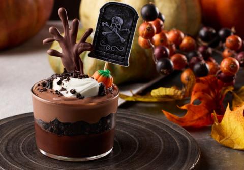 Parfait di Halloween al cioccolato